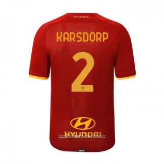 Maglia Roma Giocatore Karsdorp Home 2021 2022