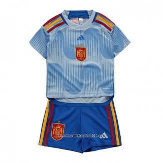 Maglia Spagna Away Bambino 2022