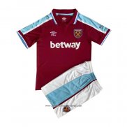 Maglia West Ham Home Bambino 2021 2022