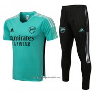 Tuta da Track Arsenal Manica Corta 2021 2022 Verde