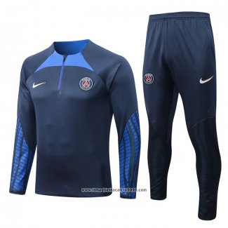 Tuta da Track Felpa Paris Saint-Germain 2022 2023 Blu