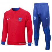 Tuta da Track Giacca Atletico Madrid 2022 2023 Rosso