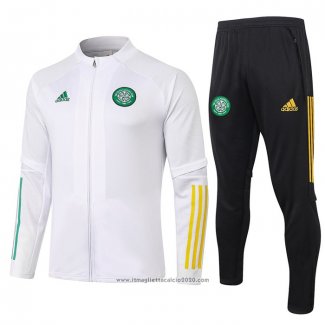 Tuta da Track Giacca Celtic 2020 2021 Bianco