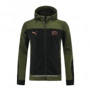 Giacca con Capucha Manchester City 2021 2022 Verde