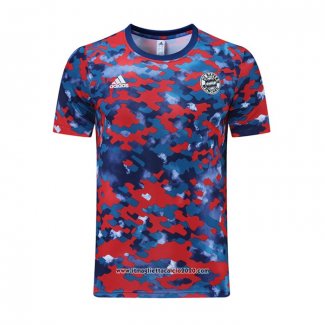 Maglia Allenamento Bayern Monaco 2021 Blu