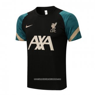 Maglia Allenamento Liverpool 2021 2022 Nero