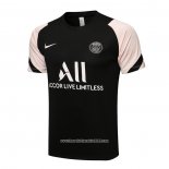 Maglia Allenamento Paris Saint-Germain 2021 2022 Nero e Rosa