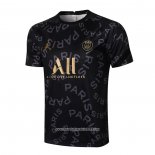 Maglia Allenamento Paris Saint-Germain Jordan 2021 2022 Nero