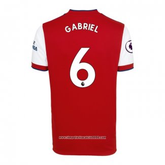 Maglia Arsenal Giocatore Gabriel Home 2021 2022