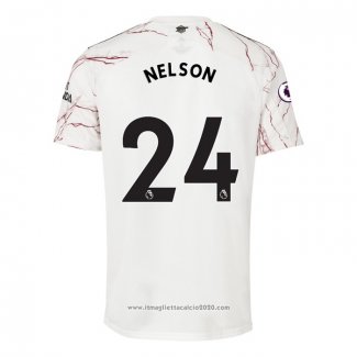 Maglia Arsenal Giocatore Nelson Away 2020 2021