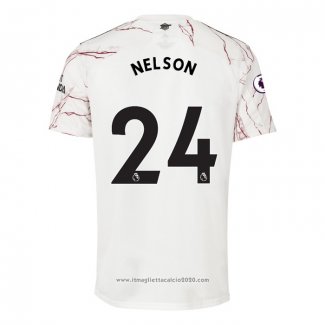 Maglia Arsenal Giocatore Nelson Away 2020 2021