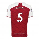 Maglia Arsenal Giocatore Sokratis Home 2020 2021