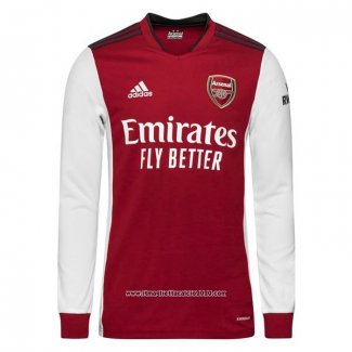 Maglia Arsenal Home Manica Lunga 2021 2022