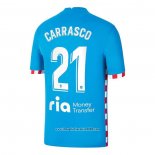 Maglia Atletico Madrid Giocatore Carrasco Terza 2021 2022