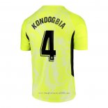 Maglia Atletico Madrid Giocatore Kondogbia Terza 2020 2021