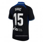 Maglia Atletico Madrid Giocatore Savic Away 2022 2023