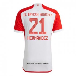 Maglia Bayern Monaco Giocatore Hernandez Home 2023 2024