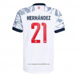 Maglia Bayern Monaco Giocatore Hernandez Terza 2021 2022