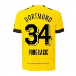 Maglia Borussia Dortmund Giocatore Pongracic Home 2022 2023
