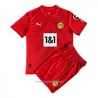 Maglia Borussia Dortmund Portiere Bambino 2022 2023 Rosso