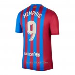 Maglia FC Barcellona Giocatore Memphis Home 2021 2022