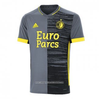 Maglia Feyenoord Away 2021 2022 Grigio