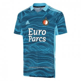 Maglia Feyenoord Portiere 2021 2022 Blu