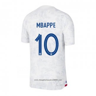 Maglia Francia Giocatore Mbappe Away 2022