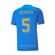 Maglia Italia Giocatore Locatelli Home 2022