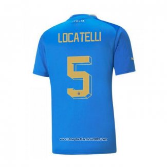 Maglia Italia Giocatore Locatelli Home 2022