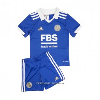 Maglia Leicester Home Bambino 2022 2023