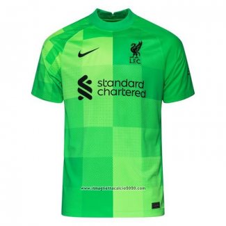 Maglia Liverpool Portiere 2021 2022 Verde