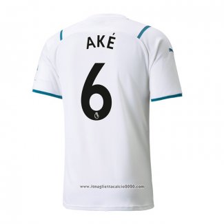 Maglia Manchester City Giocatore Ake Away 2021 2022