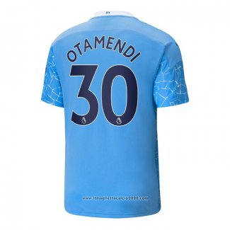 Maglia Manchester City Giocatore Otamendi Home 2020 2021