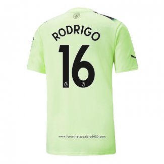 Maglia Manchester City Giocatore Rodrigo Terza 2022 2023