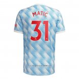 Maglia Manchester United Giocatore Matic Away 2021 2022
