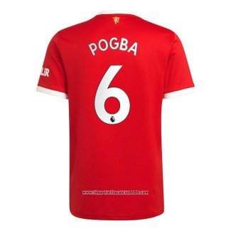 Maglia Manchester United Giocatore Pogba Home 2021 2022