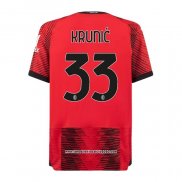 Maglia Milan Giocatore Krunic Home 2023 2024