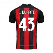 Maglia Milan Giocatore L.duarte Home 2020 2021