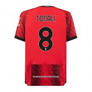 Maglia Milan Giocatore Tonali Home 2023 2024