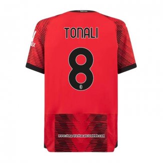 Maglia Milan Giocatore Tonali Home 2023 2024