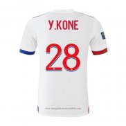 Maglia Olympique Lione Giocatore Y.kone Home 2020 2021