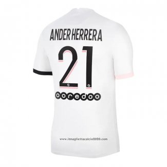 Maglia Paris Saint-Germain Giocatore Ander Herrera Away 2021 2022