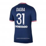 Maglia Paris Saint-Germain Giocatore Dagba Home 2021 2022