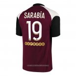 Maglia Paris Saint-Germain Giocatore Sarabia Terza 2020 2021