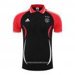 Maglia Polo Ajax 2022 2023 Nero e Rosso