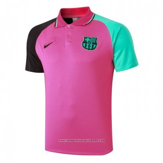 Maglia Polo FC Barcellona 2020 2021 Rosa