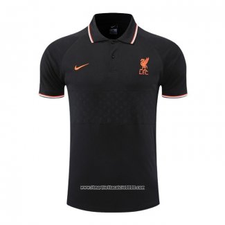 Maglia Polo Liverpool 2022 2023 Nero