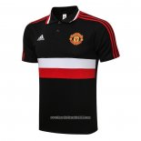 Maglia Polo Manchester United 2021 2022 Nero