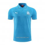 Maglia Polo Olympique Marsiglia 2022 2023 Blu